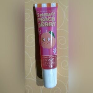 Snowy Peach Berry Lip Gloss
